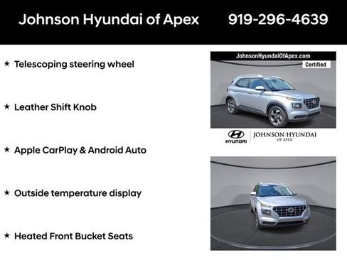 Certified 2026 Hyundai Venue SEL FWD image 12