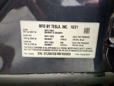 Used 2021 Tesla Model S Plaid AWD/4WD image 24