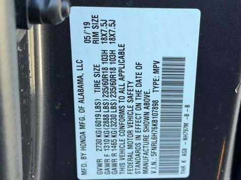 Used 2019 Honda Odyssey EX-L image 27