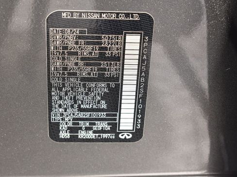 Used 2025 INFINITI QX50 Pure image 40