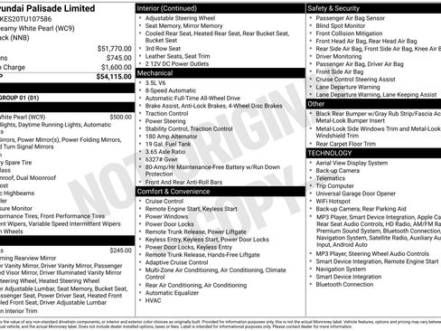 Used 2026 Hyundai Palisade Limited AWD/4WD image 3