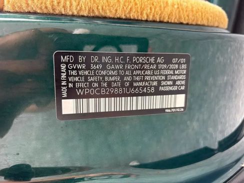 Used 2001 Porsche Boxster S RWD image 16