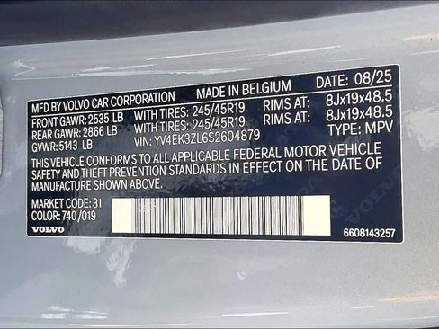 New 2025 Volvo EX30 Ultra w/ Protection Package Premier image 36