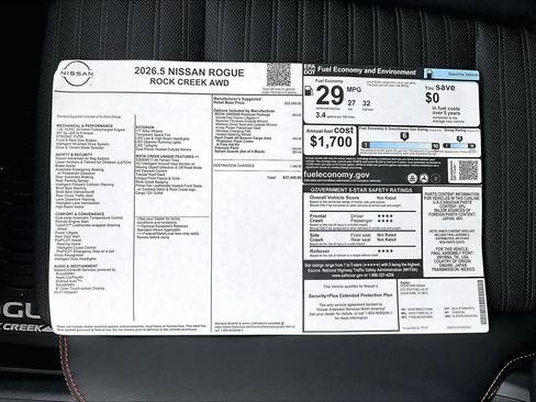 New 2026 Nissan Rogue SV w/ Rock Creek Premium Package image 21