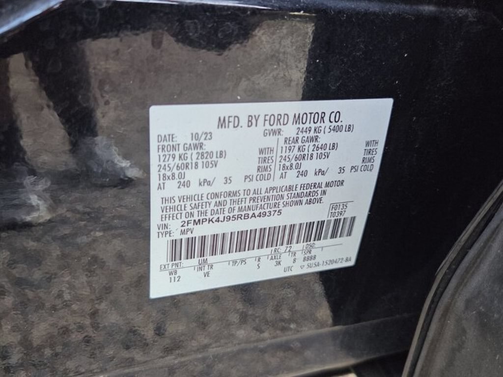 Used 2024 Ford Edge SEL AWD/4WD image 8