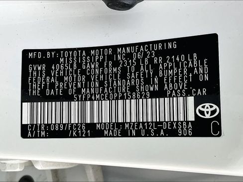 Used 2023 Toyota Corolla SE w/ SE Premium Package FWD image 35