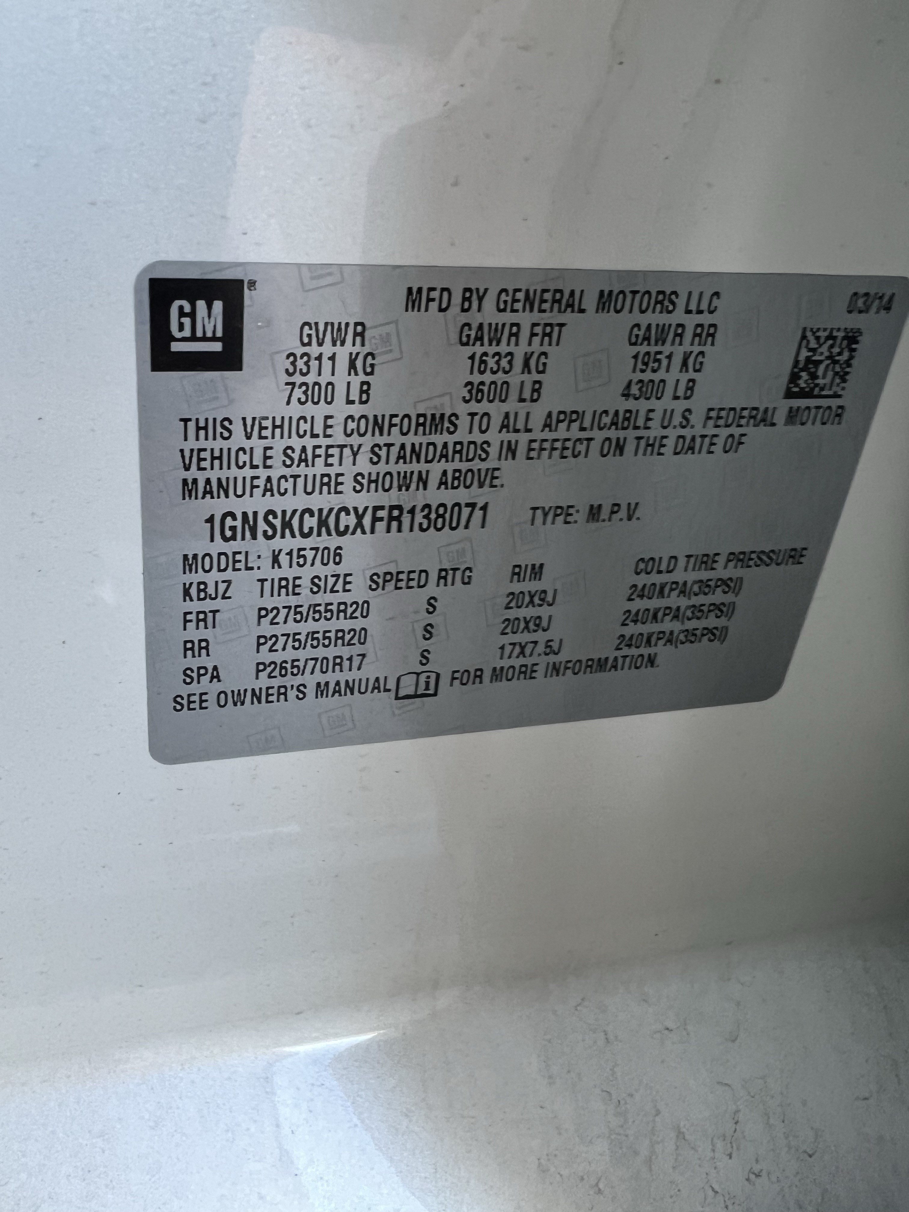 Used 2015 Chevrolet Tahoe LTZ AWD/4WD image 37