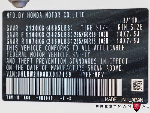 Used 2019 Honda CR-V Touring image 38