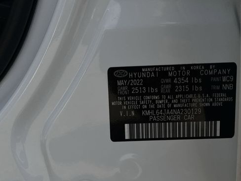 Certified 2022 Hyundai Sonata SEL w/ Cargo Package image 23
