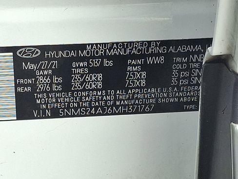 Used 2021 Hyundai Santa Fe SEL image 26