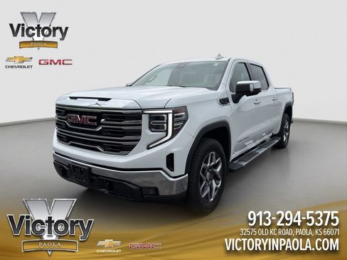 Certified 2025 GMC Sierra 1500 SLT w/ SLT Premium Package AWD/4WD image 1