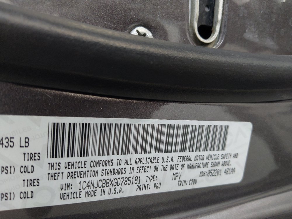 Used 2016 Jeep Compass Sport w/ Power Value Group FWD image 33