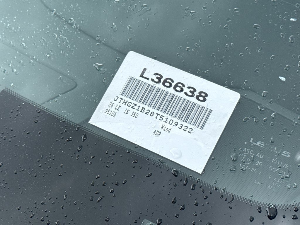 New 2026 Lexus IS 350 F Sport w/ Technology Package RWD image 16