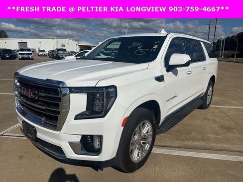 Used 2021 GMC Yukon XL SLT w/ Rear Media and Nav Package image 3