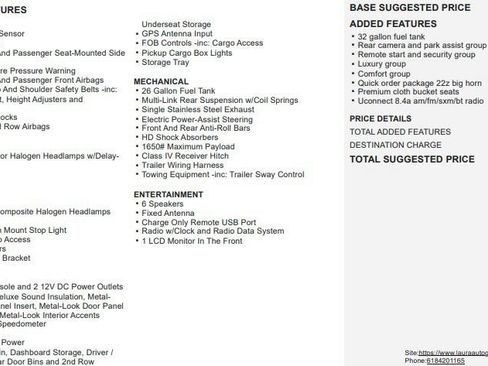 Used 2015 RAM 1500 Big Horn AWD/4WD image 2