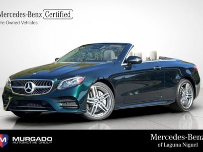 Certified 2020 Mercedes-Benz E 450 4MATIC Cabriolet