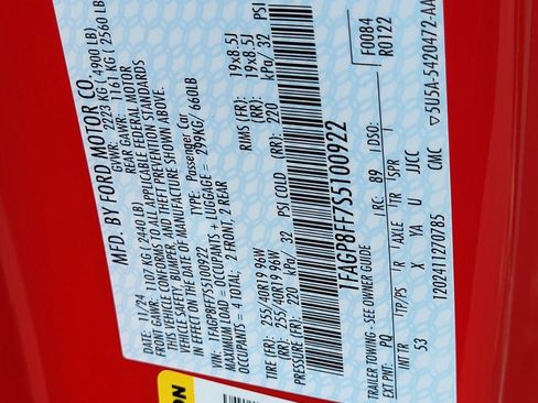 Certified 2025 Ford Mustang GT Premium image 34