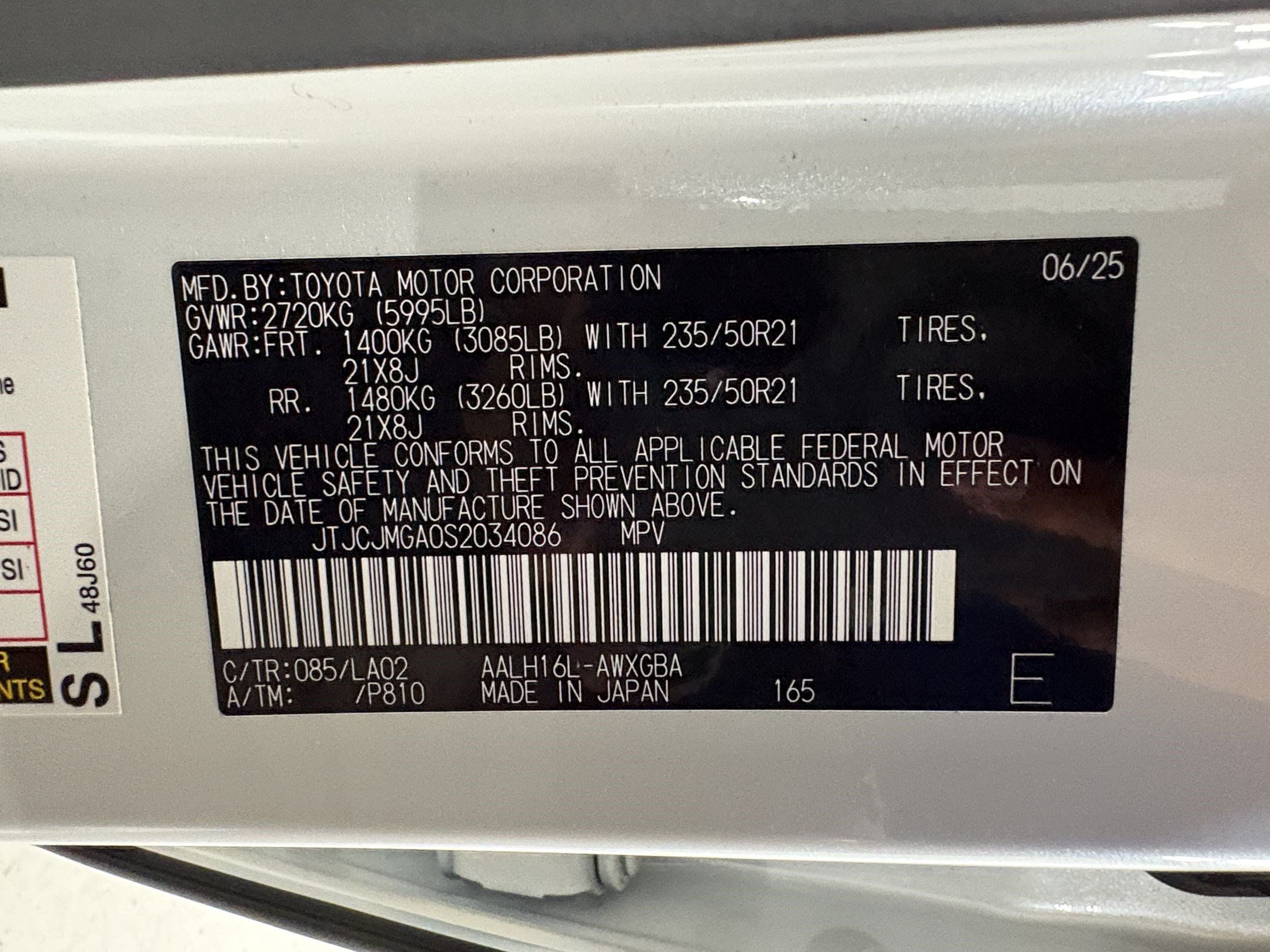 Used 2025 Lexus RX 450h AWD w/ Convenience Package image 26