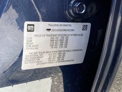 Used 2022 Chevrolet Silverado 1500 LTZ AWD/4WD image 36