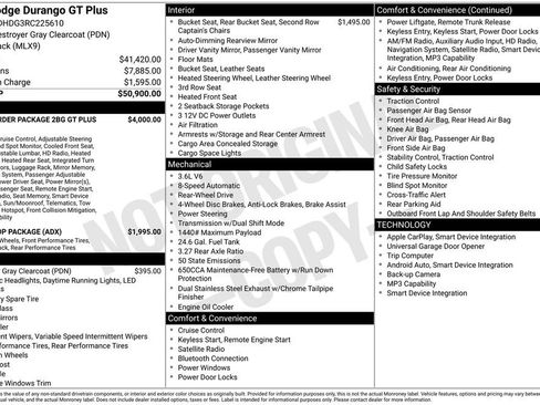 Used 2024 Dodge Durango GT RWD image 7