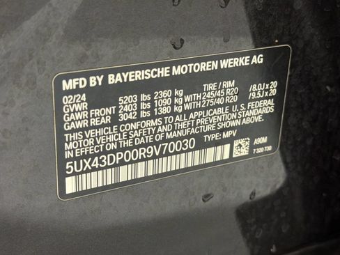 Used 2024 BMW X3 sDrive30i w/ M Sport Package RWD image 25