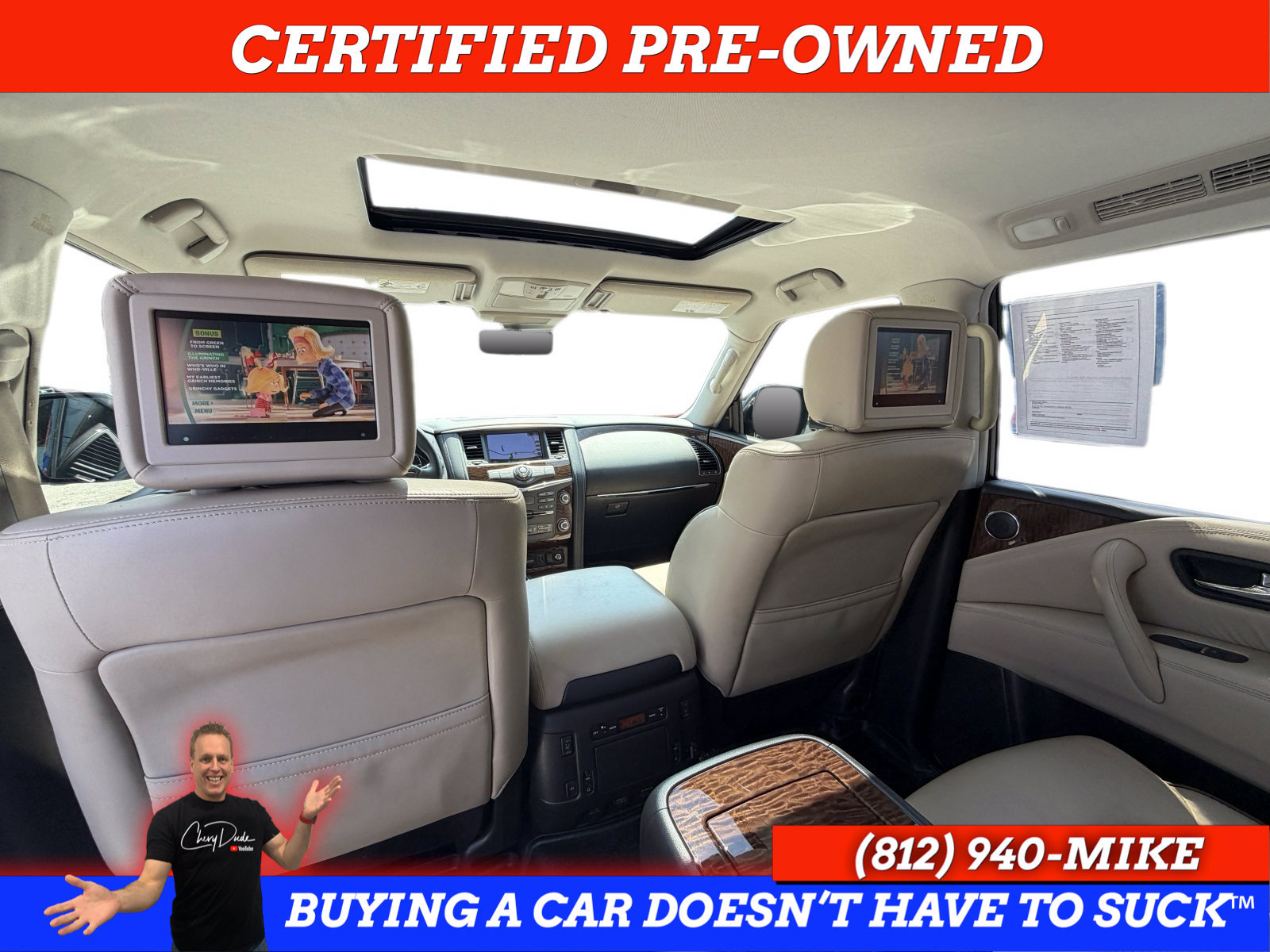 Used 2018 Nissan Armada Platinum w/ Captain Seat Package AWD/4WD image 19