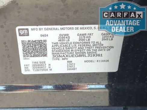 Used 2024 Chevrolet Equinox LT image 30