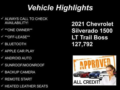 Used 2021 Chevrolet Silverado 1500 LT Trail Boss w/ Convenience Package II image 10