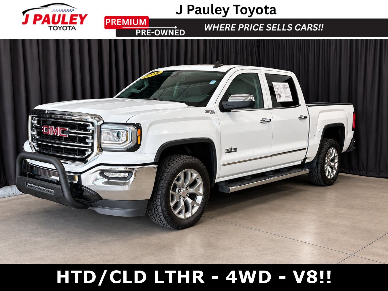 Used 2018 GMC Sierra 1500 SLT w/ Texas SLT Premium Package AWD/4WD image 1