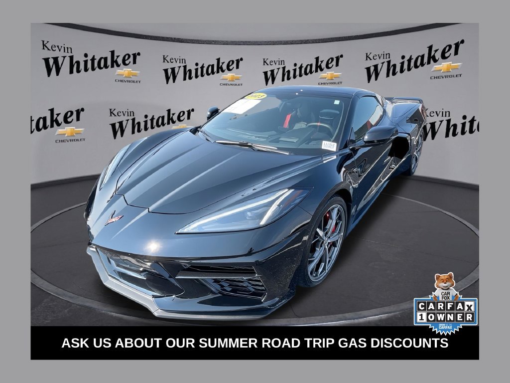 Certified 2023 Chevrolet Corvette Stingray Premium Conv w/ Z51 Performance Package RWD image 1