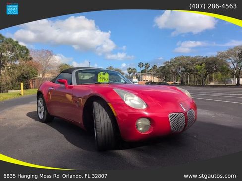 Used 2007 Pontiac Solstice Convertible w/ Premium Package image 7