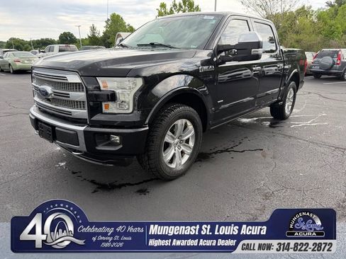Used 2015 Ford F150 Platinum w/ Equipment Group 701A Luxury AWD/4WD image 1