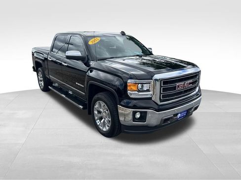 Used 2015 GMC Sierra 1500 SLT w/ SLT Crew Cab Value Package AWD/4WD image 8