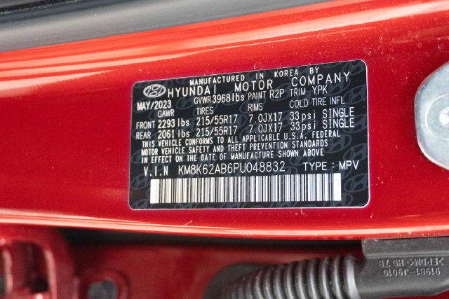 Used 2023 Hyundai Kona SEL w/ Cargo Package FWD image 37