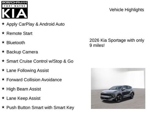 New 2026 Kia Sportage LX image 7