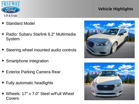 Used 2016 Subaru Legacy 2.5i AWD/4WD image 2