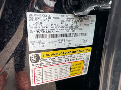 Used 2024 Ford Expedition Max Limited AWD/4WD image 47