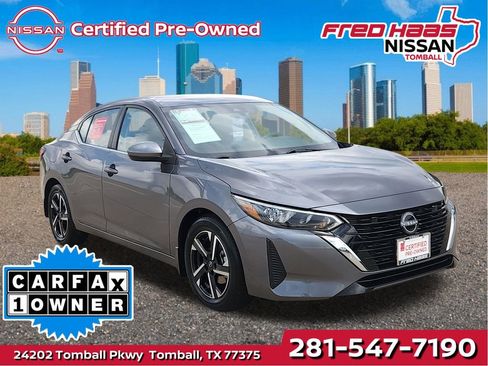 Certified 2025 Nissan Sentra SV w/ Trunk Package image 1