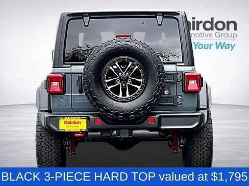 Used 2025 Jeep Wrangler Unlimited Rubicon w/ XTREMEE 35" Tire Package AWD/4WD image 4