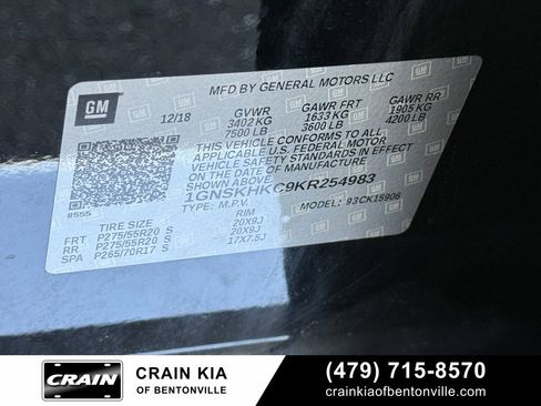 Used 2019 Chevrolet Suburban LT w/ LT Signature Package image 35