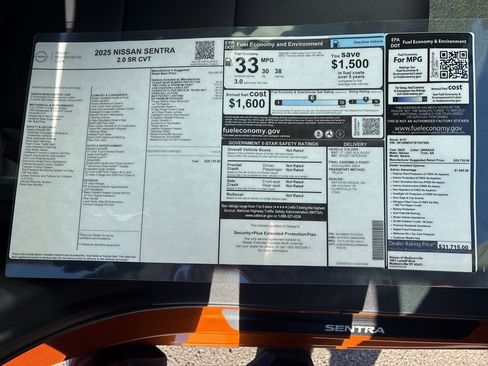 New 2025 Nissan Sentra SR w/ SR Premium Package image 10