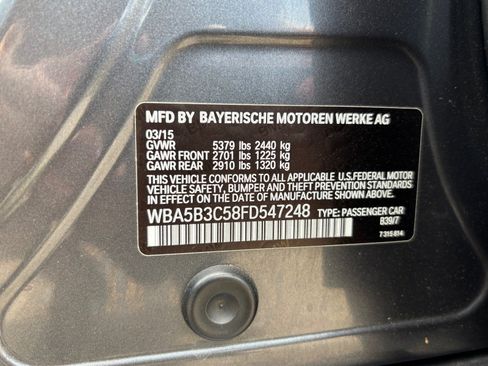 Used 2015 BMW 535i xDrive Sedan AWD/4WD image 31