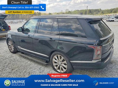 Used 2016 Land Rover Range Rover HSE AWD/4WD image 3