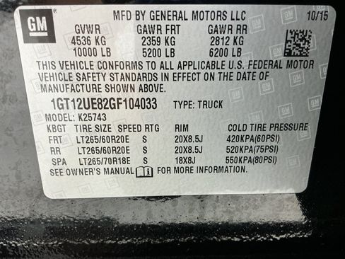 Used 2016 GMC Sierra 2500 Denali w/ Duramax Plus Package AWD/4WD image 54