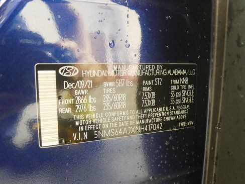 Used 2022 Hyundai Santa Fe SEL w/ Convenience Package FWD image 25