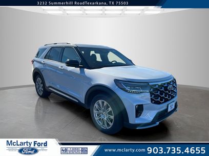 New 2026 Ford Explorer Platinum