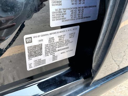 Used 2022 GMC Sierra 1500 AT4X AWD/4WD image 35
