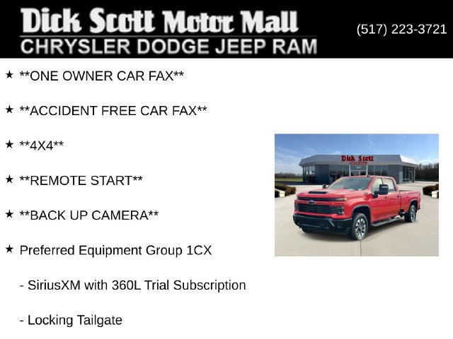 Used 2025 Chevrolet Silverado 2500 Custom w/ Custom Value Package AWD/4WD image 9