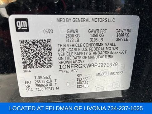 Certified 2023 Chevrolet Traverse LT image 10