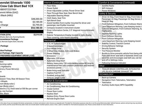 New 2026 Chevrolet Silverado 1500 Custom w/ Rally Edition image 9